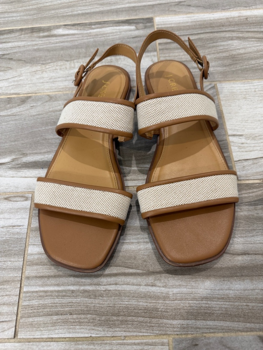 J. Crew flat sandals